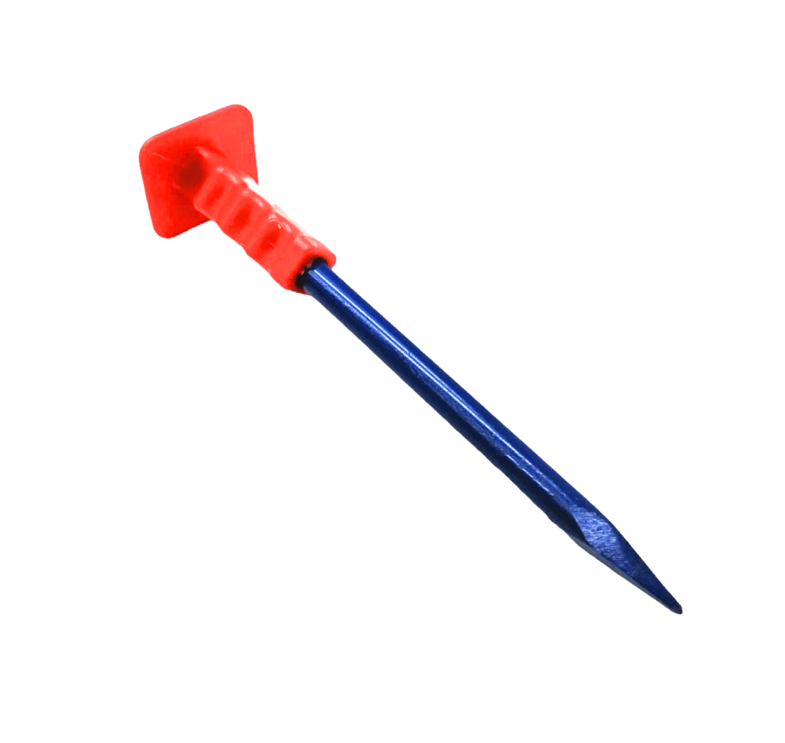 RENKLİ ÇELİK SİVRİ MURÇ KORUMALI 30CM (5430)