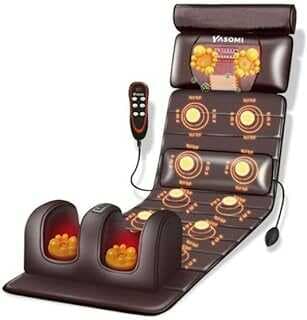 Yasomi Relaxo x10 Katlaabilir Elektrikli Tam Vücut Isıtmalı Masaj Yatağı