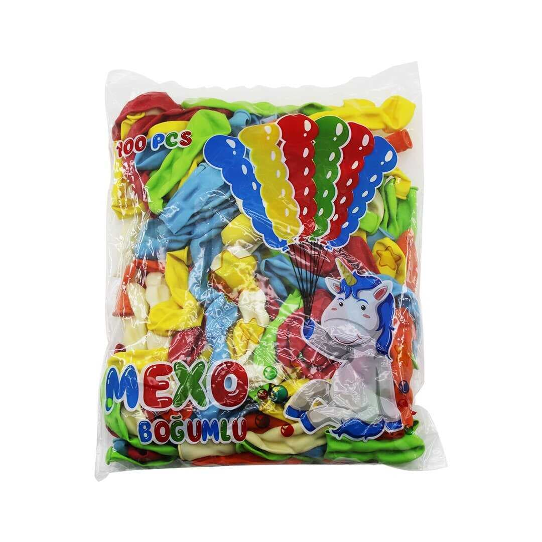 MEXO  BOĞUMLU  BALON  100PCS (4767)
