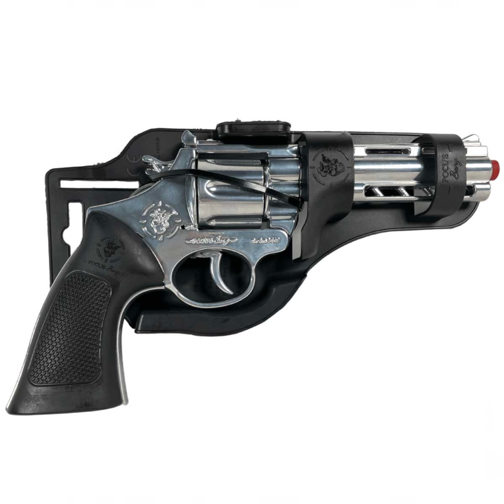 Nessiworld Metal Oyuncak Tabanca Krom Seri 17