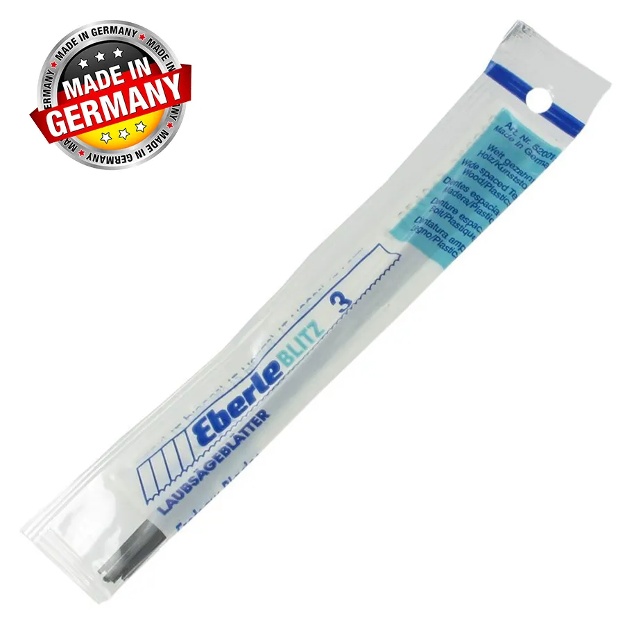 Blitz Düz Ahşap Plastik Kıl Testere Ağzı No:4 - 144 Adet