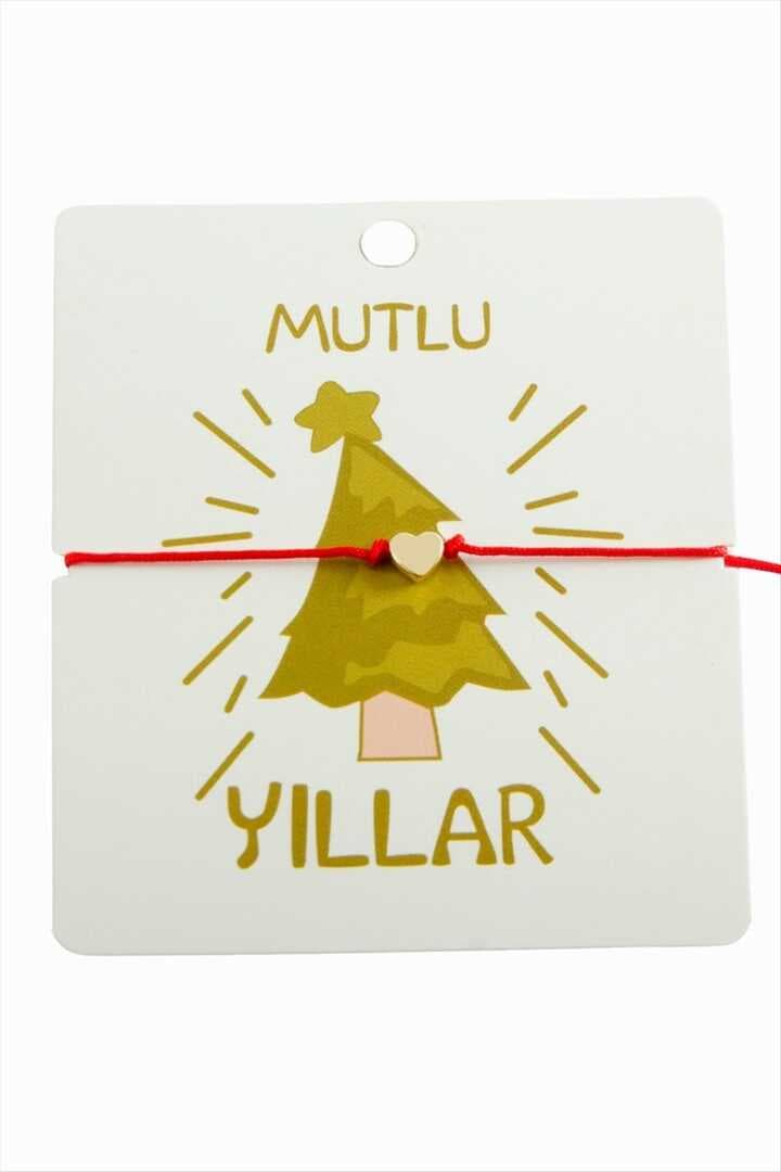 Kalp Yılbaşı Bilekliği