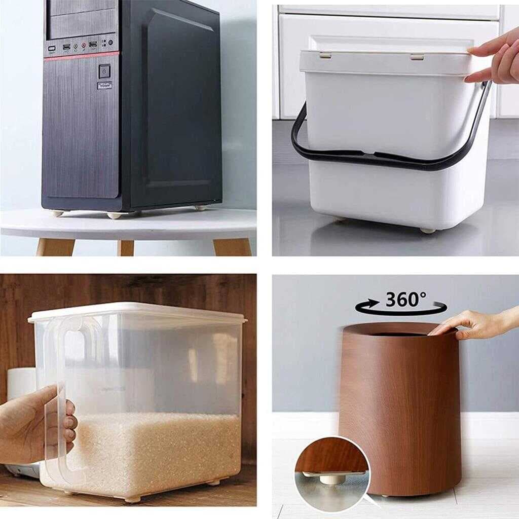 Yapışkanlı Eşya Kaydırma Bilyeleri - Kolay Taşıma Aparatı 4 Adet (477477)