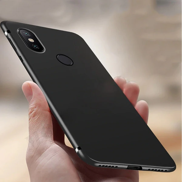Xiaomi Mi Max 3 Slim Fit Soft Premium Silikon Kamera Korumalı Kılıf-(5775)