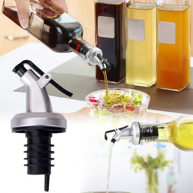 Kapaklı Şişe Ucu Servis Aparatı Damlalık Yağdanlık Tıpa (477477)