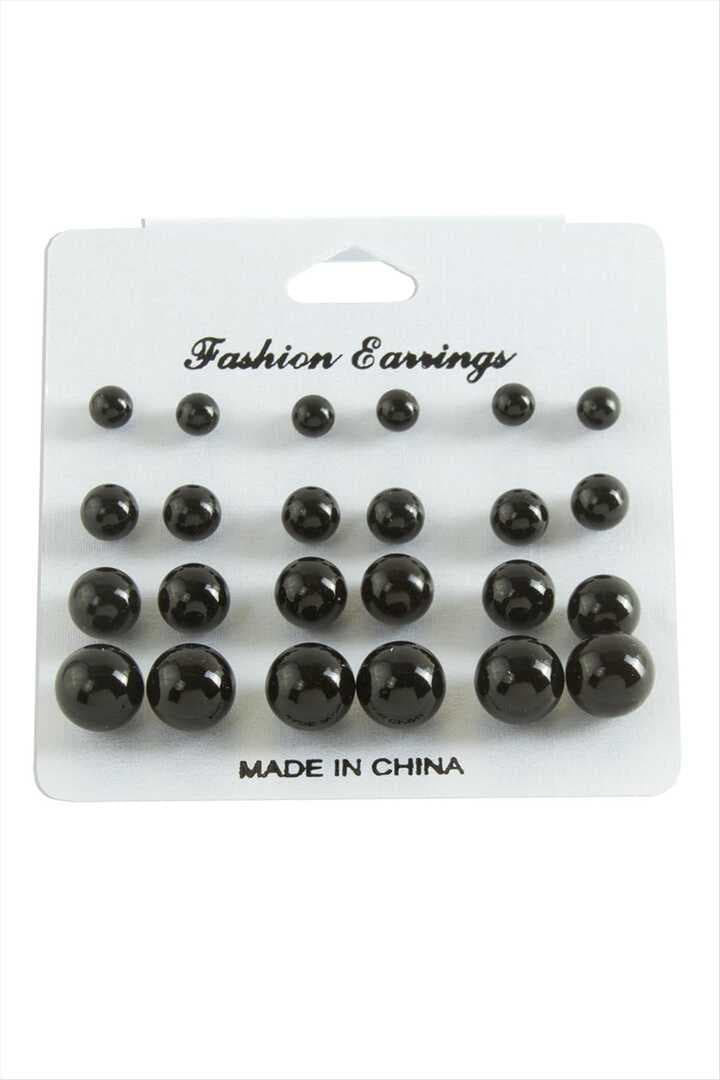 Kartlı İnci Küpe 30 Adet