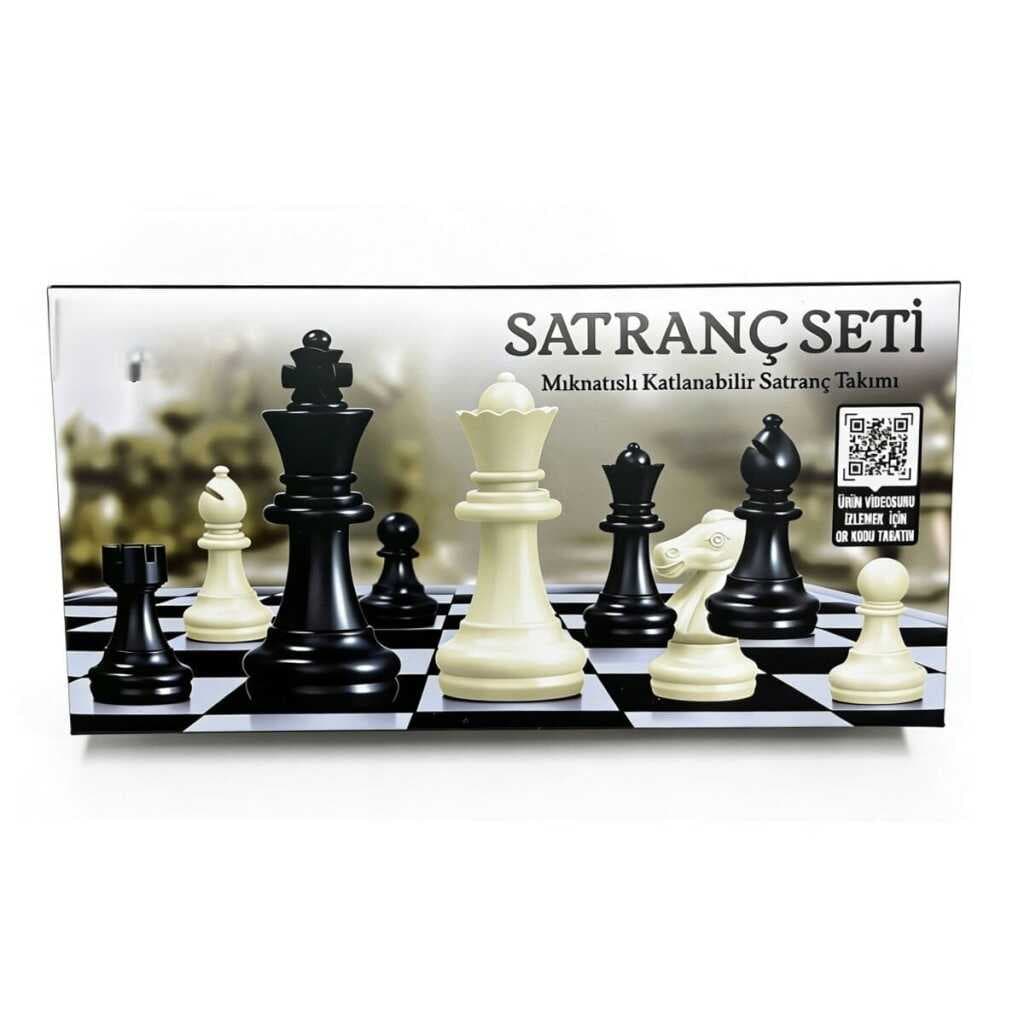 VRD10660 MIKNATISLI KATLANABİLİR SATRANÇ SET
