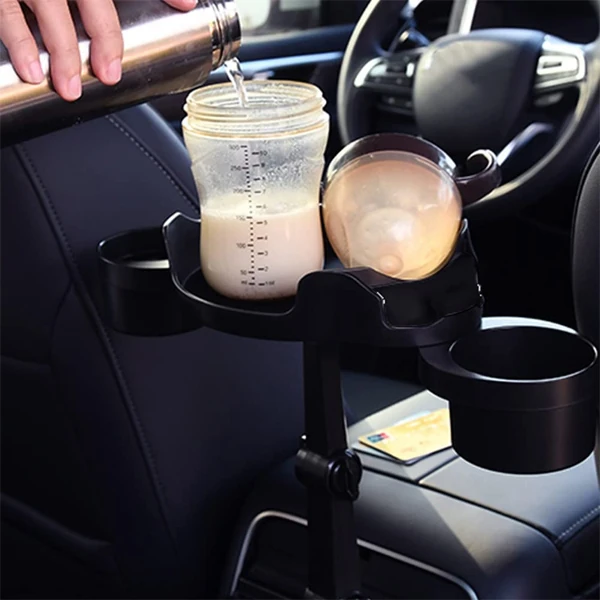 ALLY SC222 Araç İçi Dual Bardak - Telefon Tutucu - Yemek Masası-(5775)