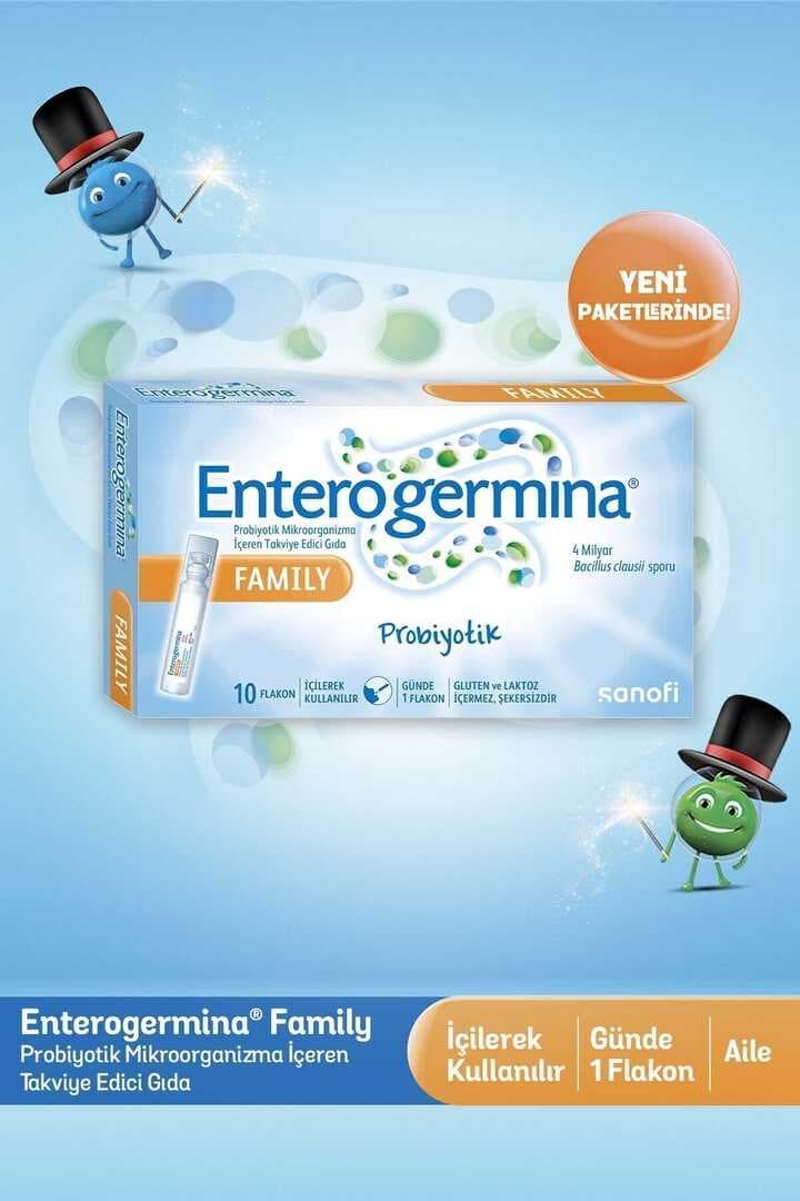 Enterogermina Yetişkin 5 ml × 10 Flakon