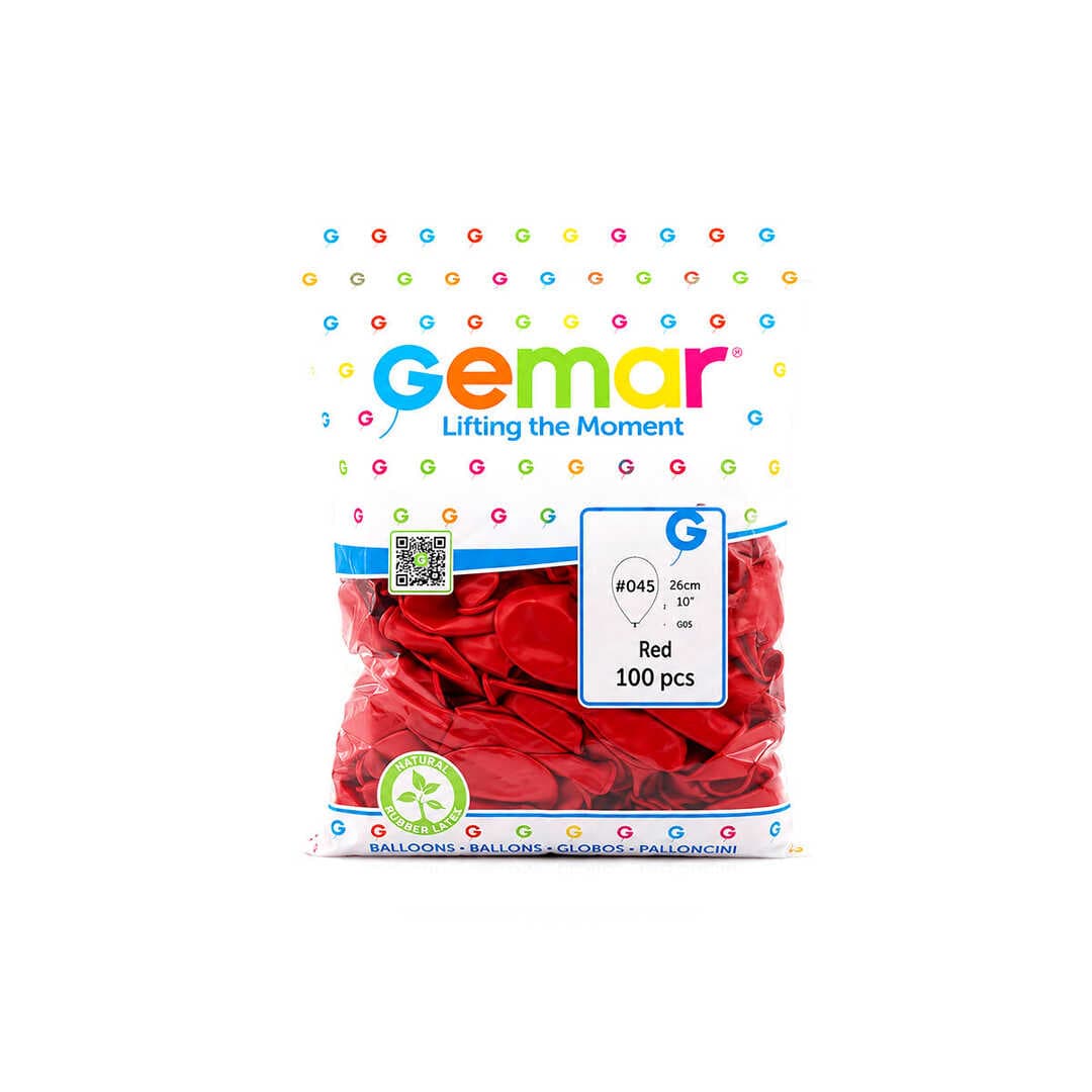 İÇ MEKAN - KIRMIZI BALON 10 INC - 26CM - 100PCS (5430)