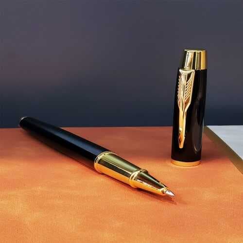 Metal Siyah Gold Kalem