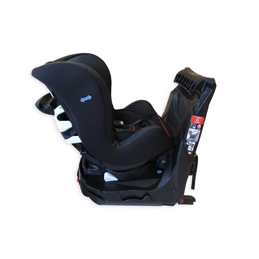 Ferrari Titan Isofixli 0-25kg 360° Dönebilen Oto koltuğu - NERO