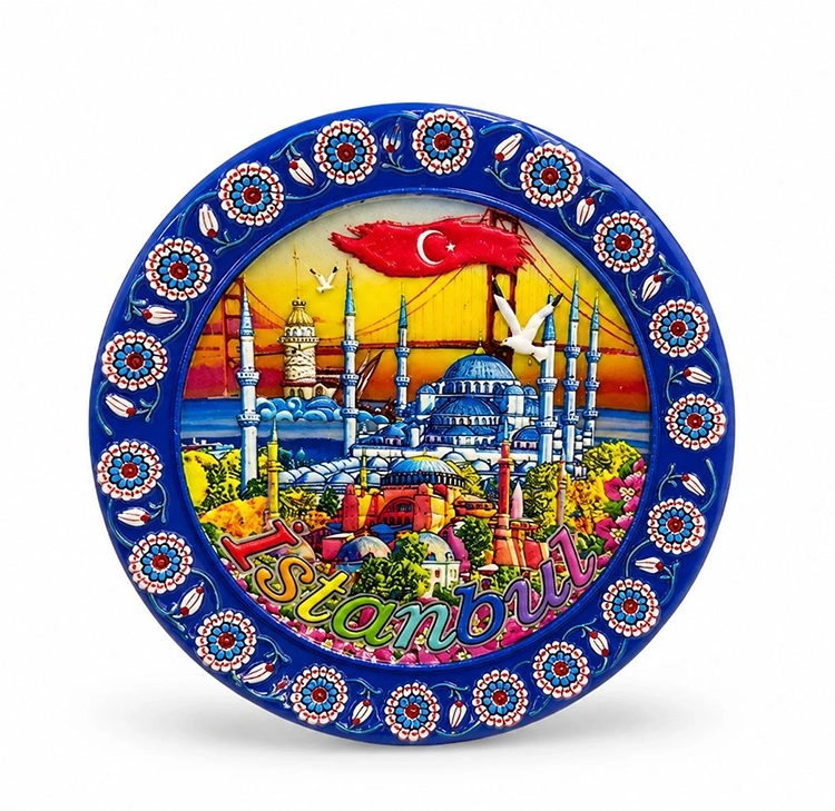 İstanbul Temalı Seramik Magnet Alk5851