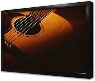 Gitar Çerçeveli Cam Tablo 20x30 cm CA08022