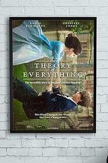 (13539) Theory Of Everythig Bilimsel Çerçeveli Tablo (40x50cm)