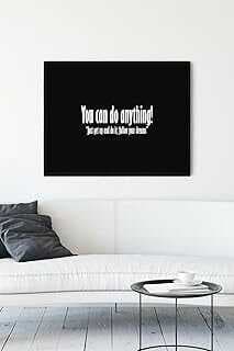(12433) Yapabilirsi - You Ca Do Aythig Girişimcilik Çerçeveli Tablo (40x50cm)