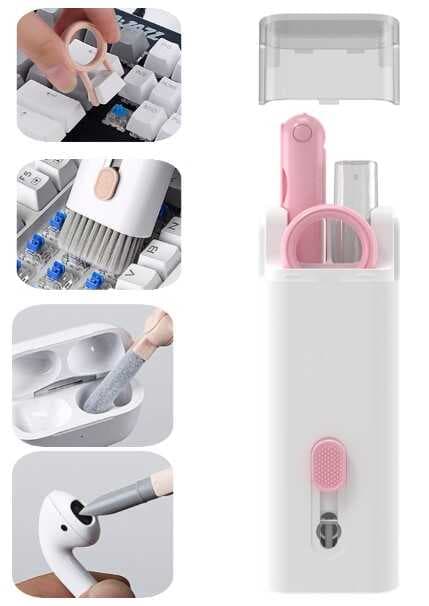 Nessiworld Çok Fonksiyonlu 7 Parça Airpods Klavye Ekran Kulaklık Temizleme Kiti