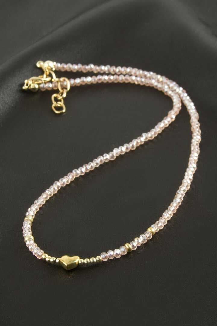 Karışık Kristal Kolye 1 Adet