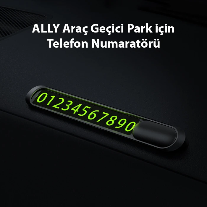 ALLY Araç Geçici Park için Telefon Numaratörü-(5775)