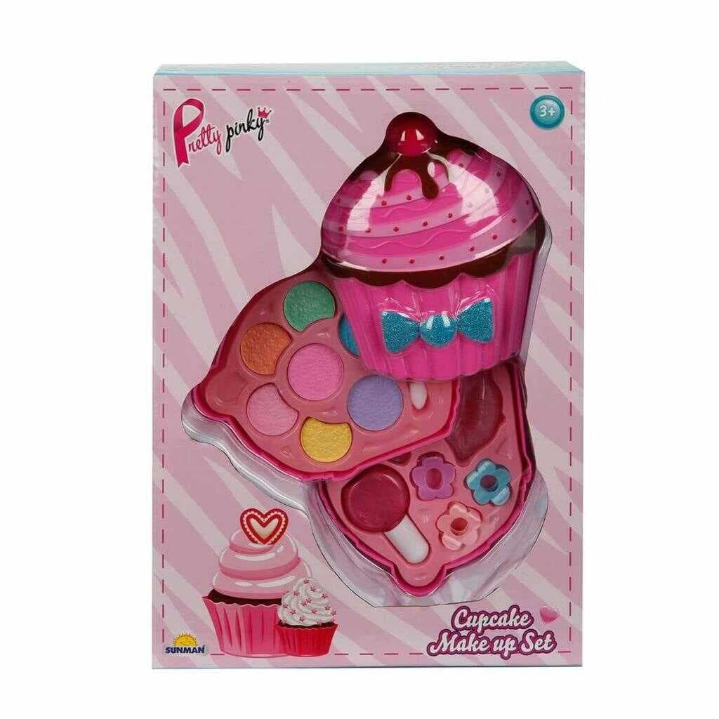 Nessiworld    Cupcake Şekilli 2 Katlı Makyaj Güzellik Seti