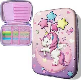 Valkyrie 3 Boyutlu Ay Yıldız Büyük Uicor Su Geçirmez Kalem Kutusu