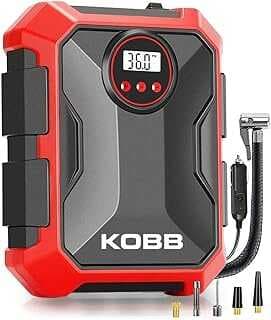 KOBB KB200 12Volt 150 PSI Ayarlaabilir Dijital Basıç Göstergeli Hava Lastik Şişirme Pompası