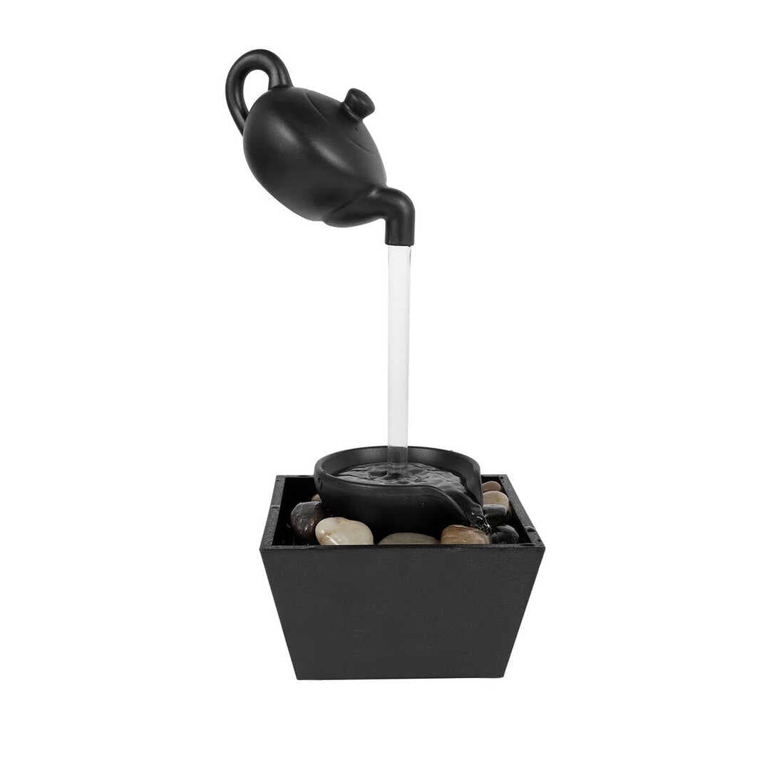 ŞELALE DEMLİK DEKORATİF SÜS HAVUZU ELEKTİRİKLİ - LEDLİ (5430)