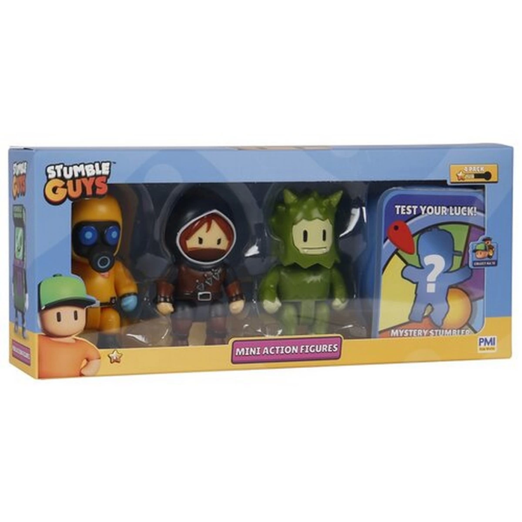 Nessiworld Stumble Guys 4'lü Aksiyon Figür Set