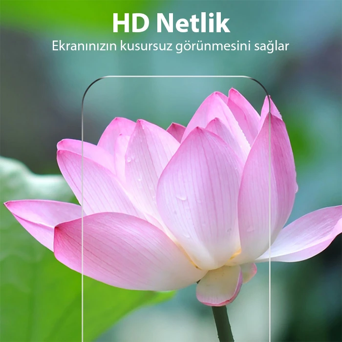Ally iPhone 15 Pro Max Full HD Tempered Kırılmaz Cam Ekran Koruyucu-(5775)