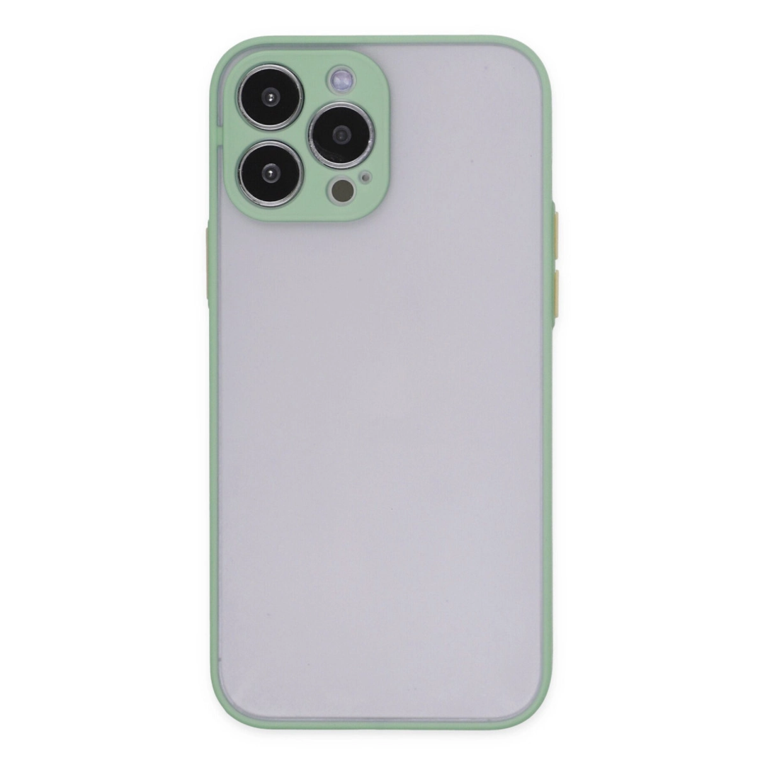 Apple İphone 15 Pro Max Kılıf Montreal Silikon Kapak - Turkuaz