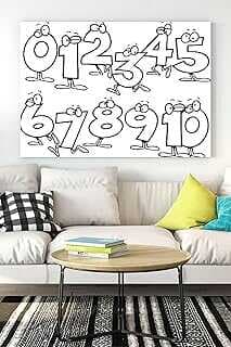 (15413) Sayı Boyama Eğitim Kavas Tablo 21 x 30