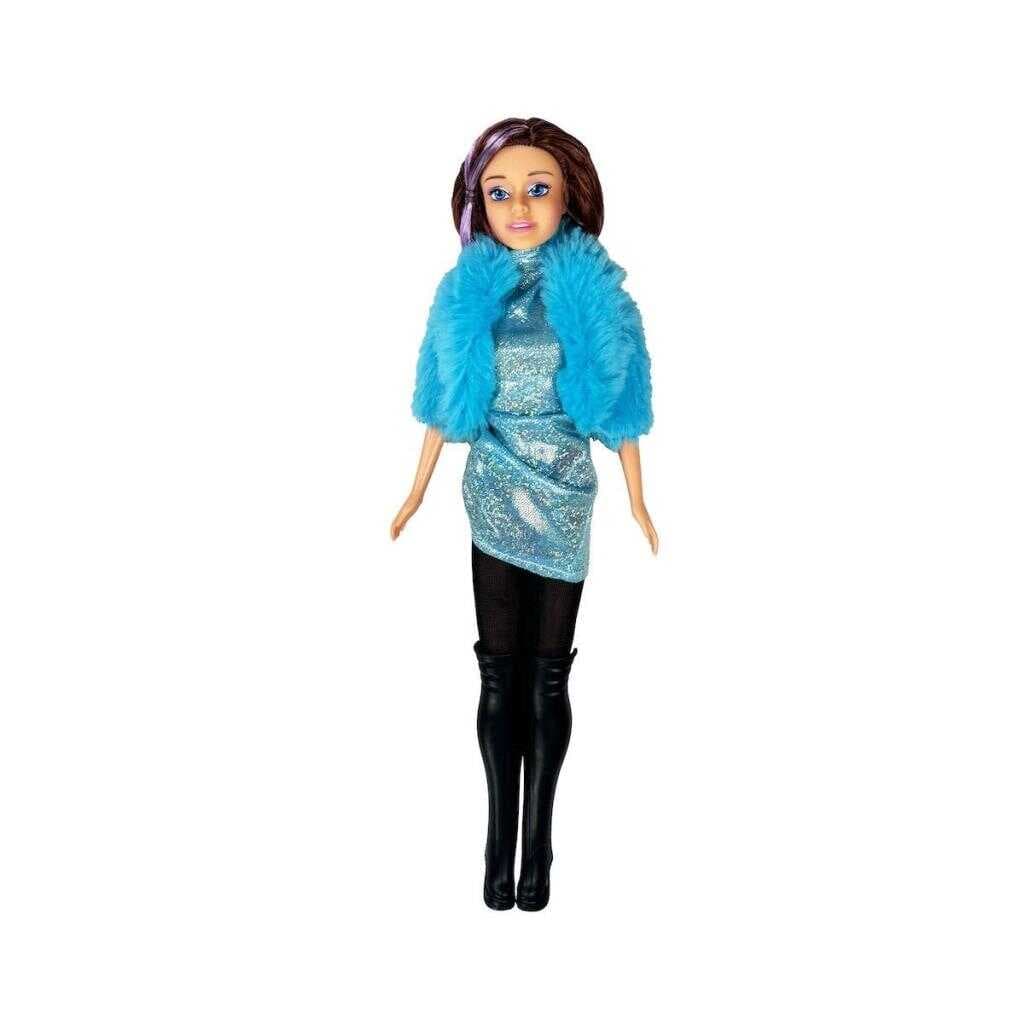 Nessiworld WG-66771  Parlak Drape Elbiseli Bebek 29 cm -Vardem