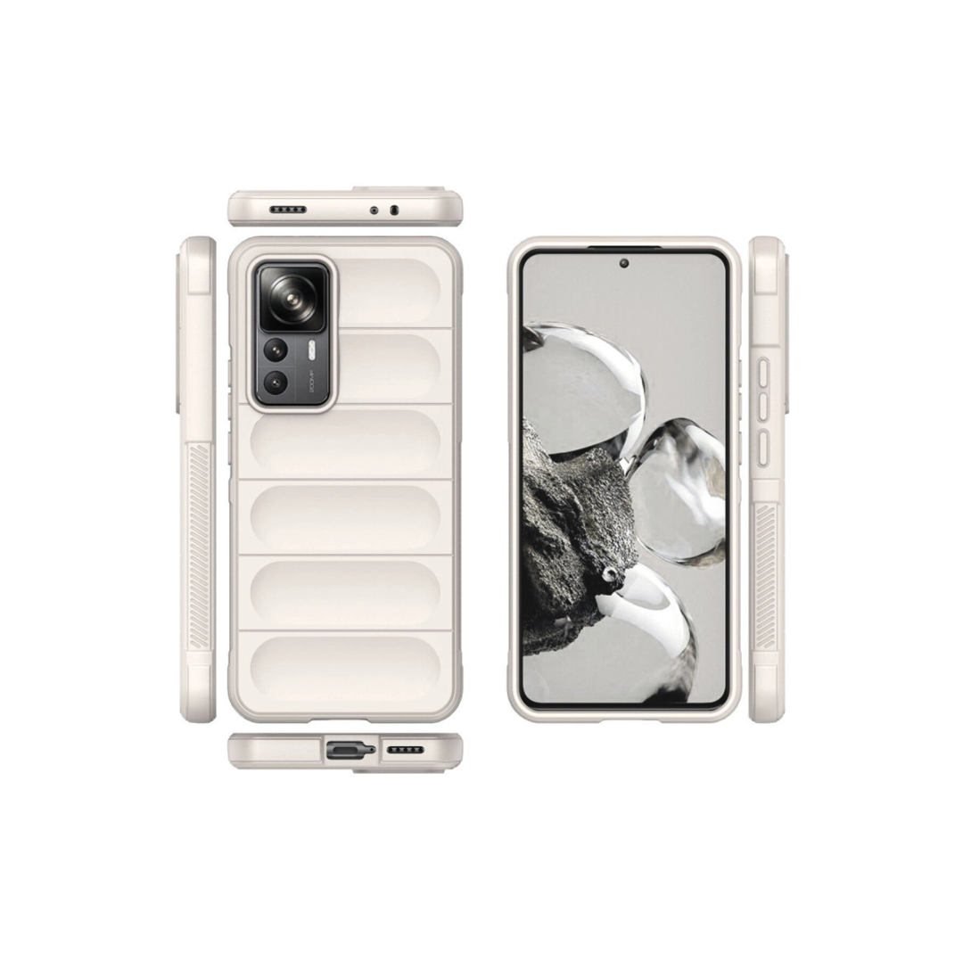 Xiaomi Mi 12t Pro Kılıf Optimum Silikon - Krem