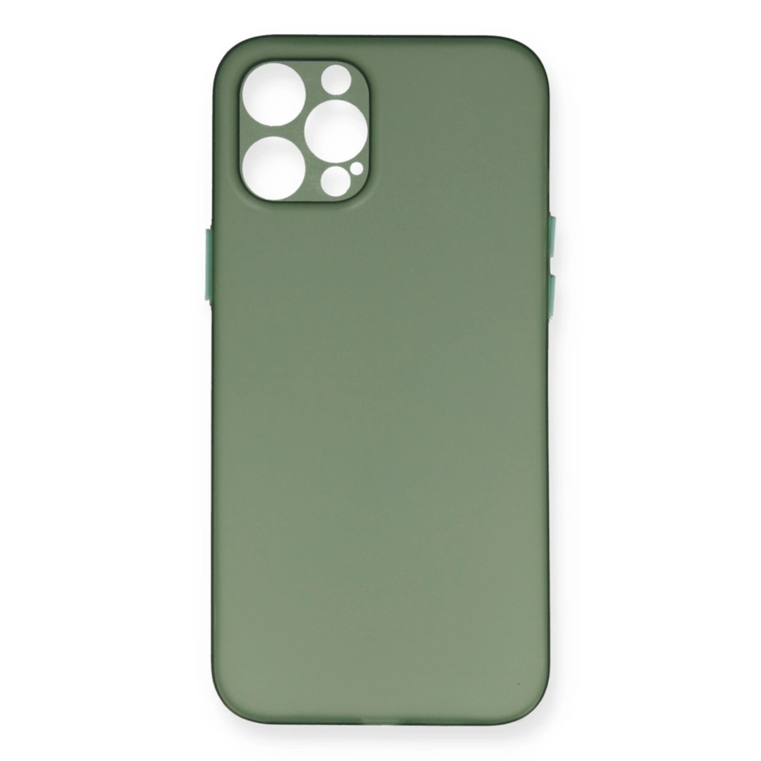 Apple İphone 12 Pro Kılıf Pp Ultra İnce Kapak - Yeşil