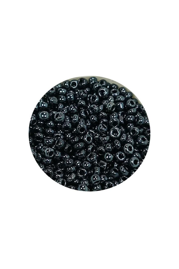 Dökme Cam Kum Boncuk (11/0) 2 mm - 20 Gram -  Koyu Yeşil - BNC019