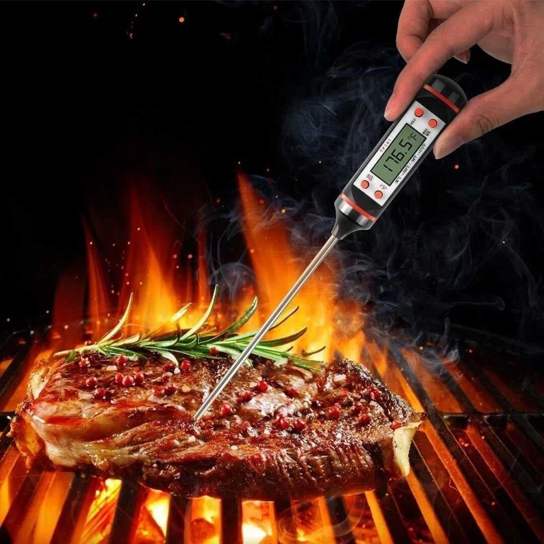 Dijital Gıda Termometresi Süt,Et,Yoğurt Mayalama,Mama Derecesi Ölçer Gıda Termometresi (5430)