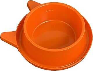 Plastik Kedi Kulaklı Mama ve Su Kabı 400 ML Turucu