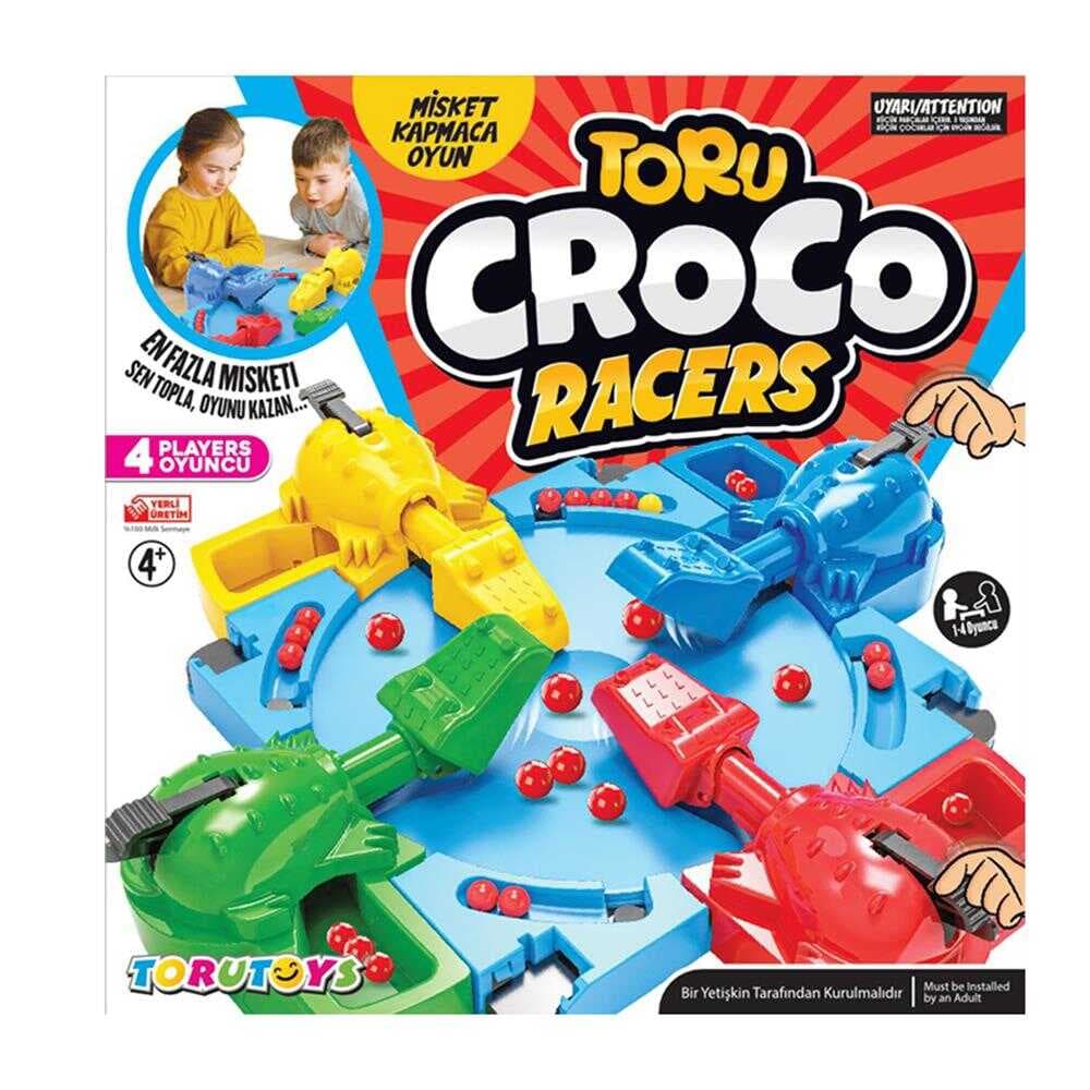 Toru Croco Misket Kapmaca Eğlenceli Aile Kutu Oyunu