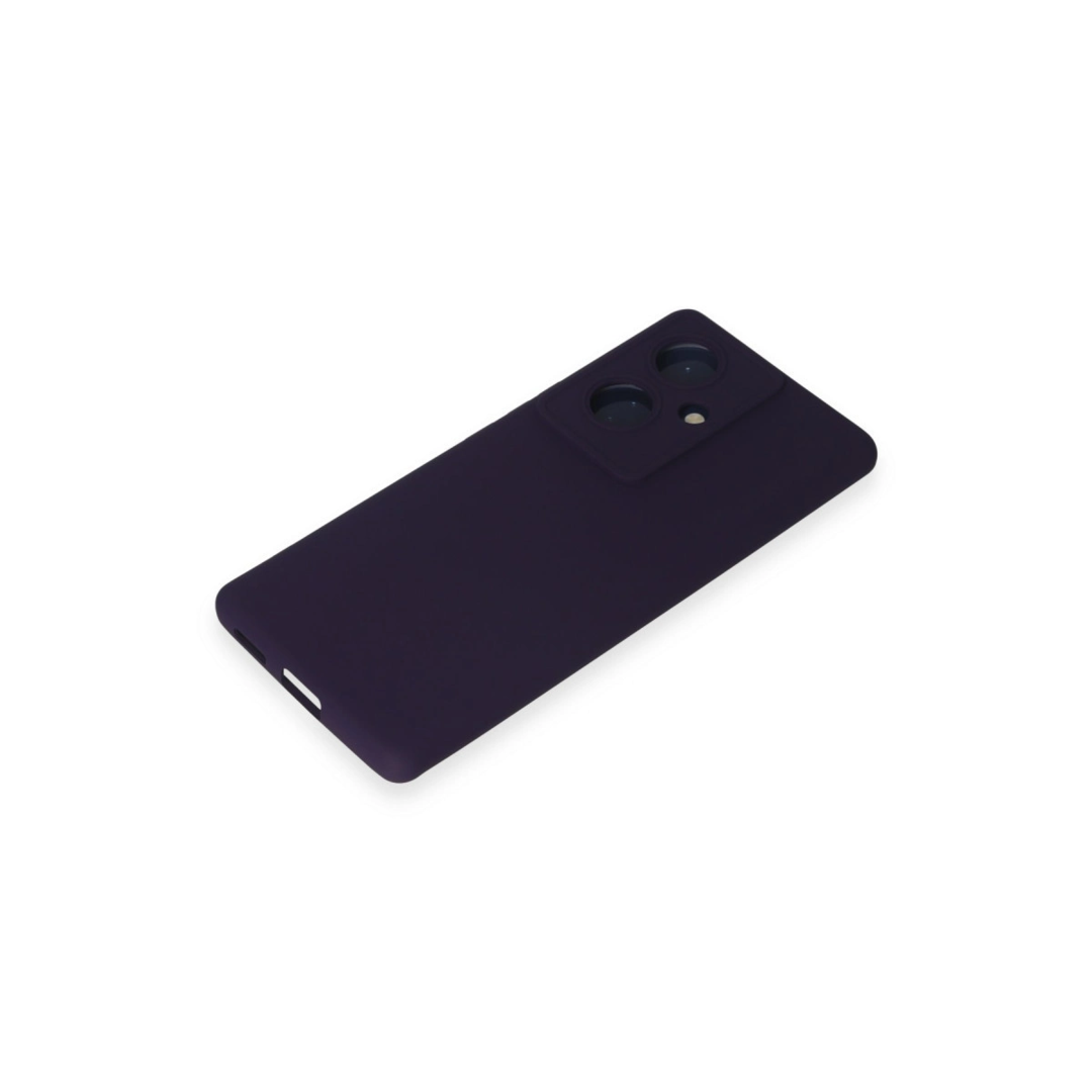 Vivo V29 Lite Kılıf Nano İçi Kadife Silikon - Mor