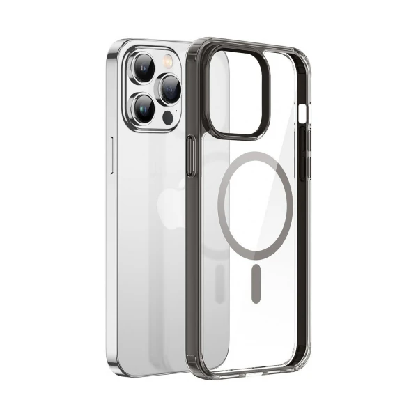 Dux Ducis Clin Mag Series iPhone 14 Pro 6.1 Magsafe Uyumlu Manyetik Silikon Kılıf-(5775)