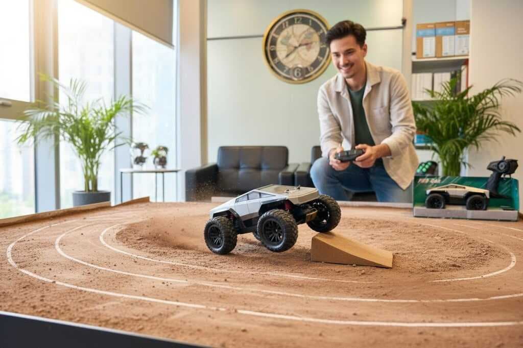 RQ3050 1:18 U/K TESLA PİKAP YÜKSEK HIZLI