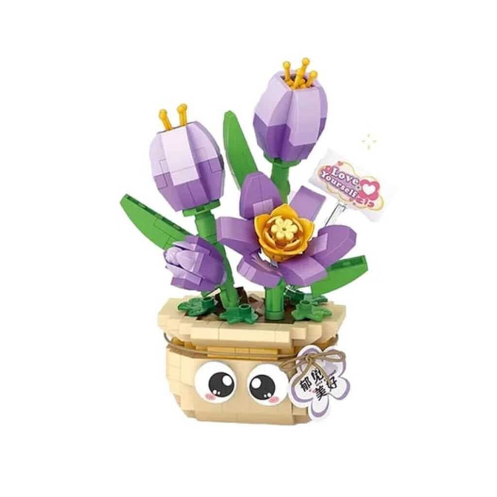 LZ-8842 SANessiWorldILI LALE ÇİÇEĞİ 380 PARÇA BLOCK