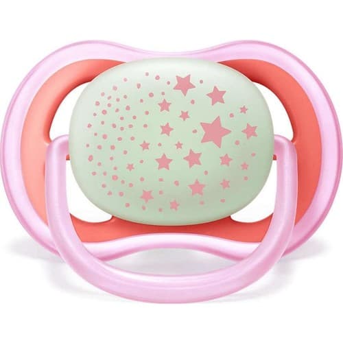 Philips Avent Ultra Air Gece Emziği 6-18 ay Kız SCF376/22