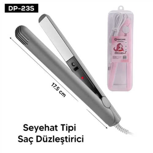 DEMPOWER SEYAHAT TİPİ SAÇ DÜZLEŞTİRİCİ