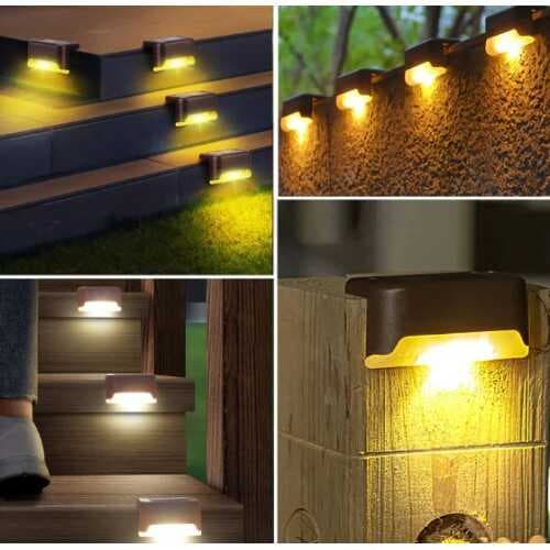 4'lü Solar Köşebent Lamba Gün Işığı