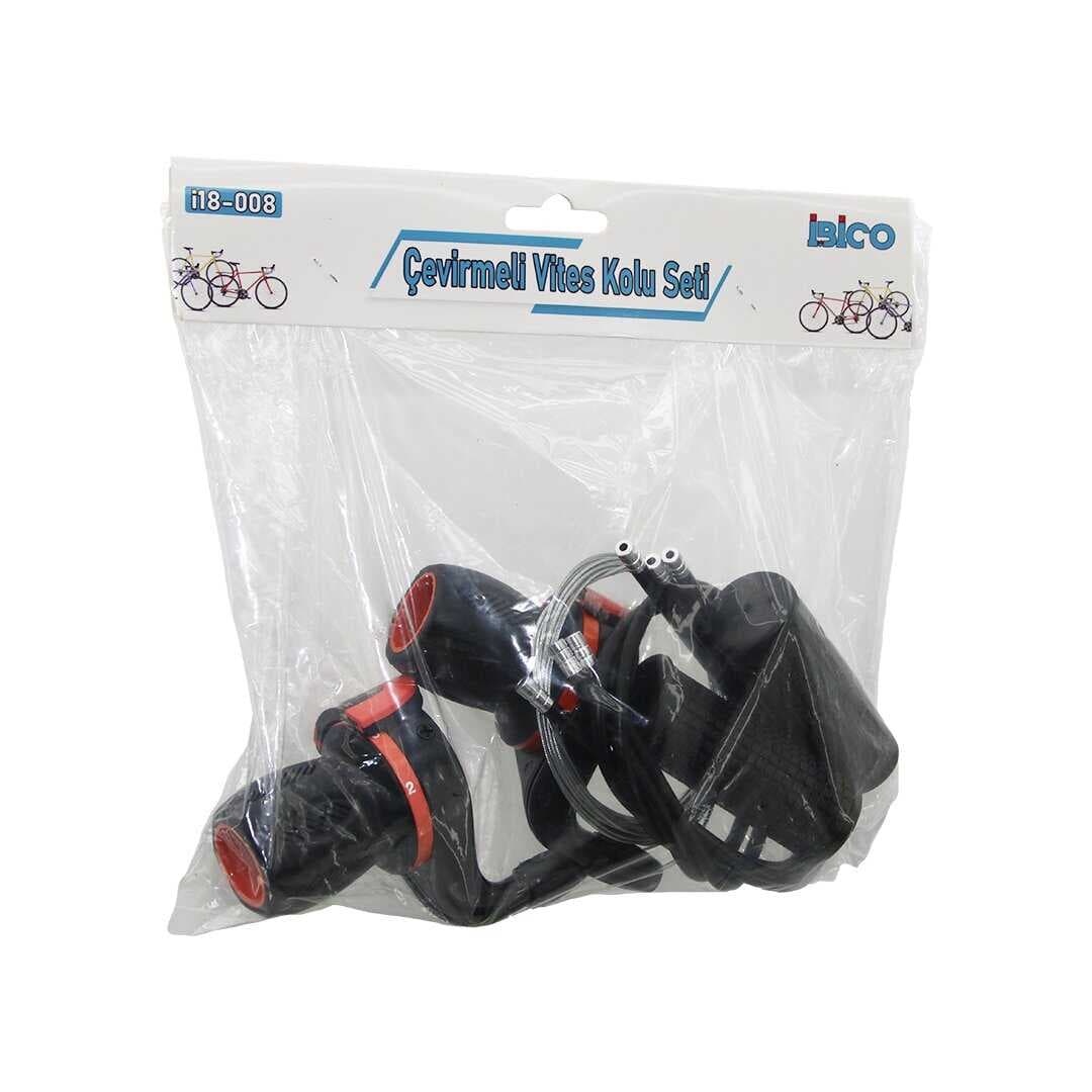 ÇEVİRMELİ BİSİKLET VİTES KOLU SETİ 2PCS VİTES KOLU - 2PCS ELCİK - TEL - TEL KORUYUCU KANAL KABLO (5430)