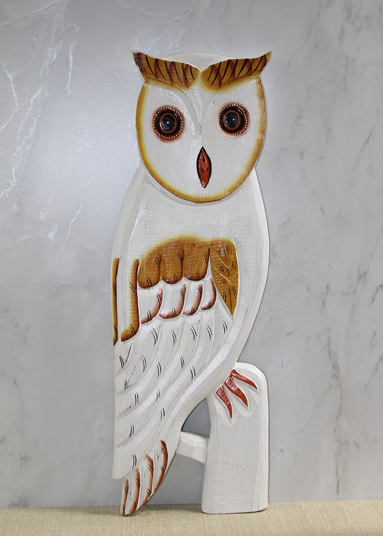 Ahşap Dua Asmalı Tekli Baykuş 3sutama-7