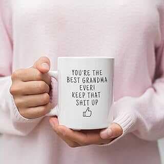 prit dore Best gradma gifts, best gradma ever, gradma coffee mug, gradma birthday, gradma preset, fuy gradma gift, gift for gradmother