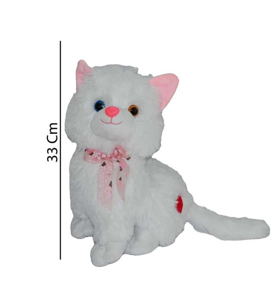 PELUŞ KEDİ 33CM HALLEY