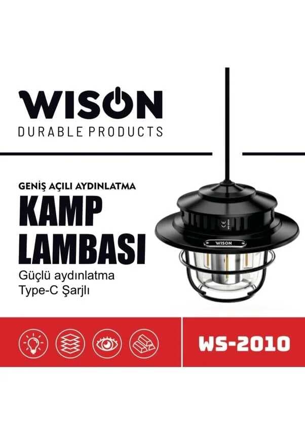 Wison WS-2010 Geniş Açılı Aydınlatma Kamp Lambası (5430)